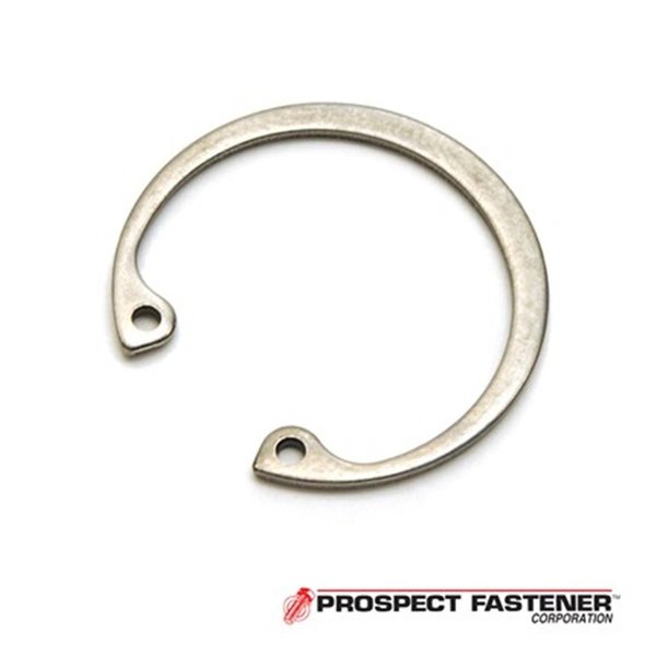 Rotor Clip Internal Retaining Ring, Stainless Steel, Passivated Finish, 0.901 in Bore Dia. HO-90SS